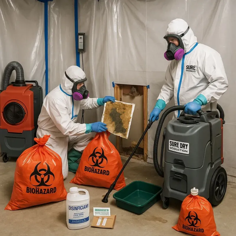 Contaminated Water Handling Protocols process in Seward County, KS